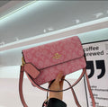 Pink crossbody bag