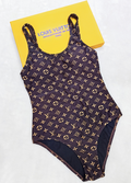 Brown one piece